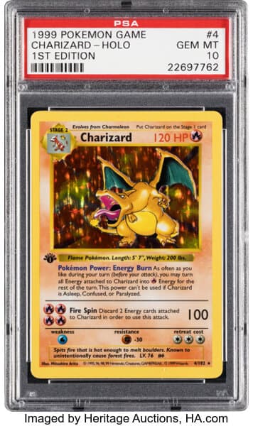 1999 1st Edition Base Set Charizard